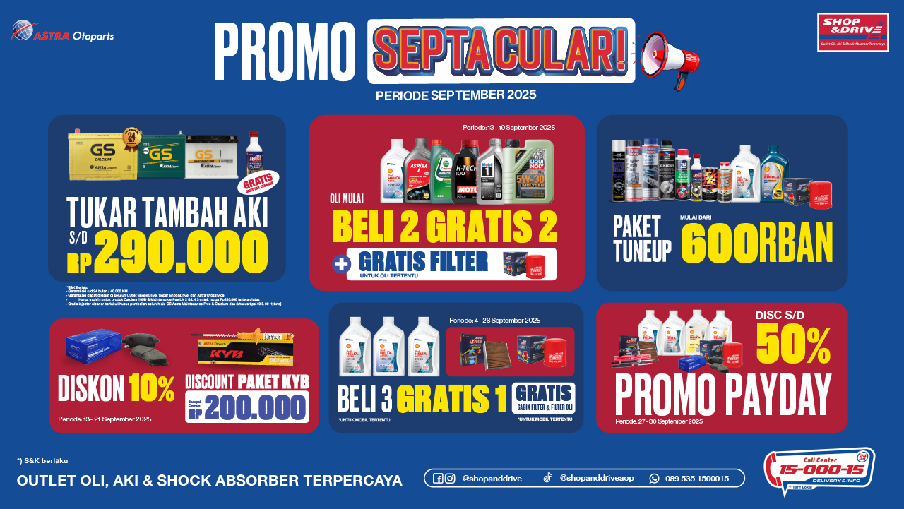 PROMO SEPTACULAR!